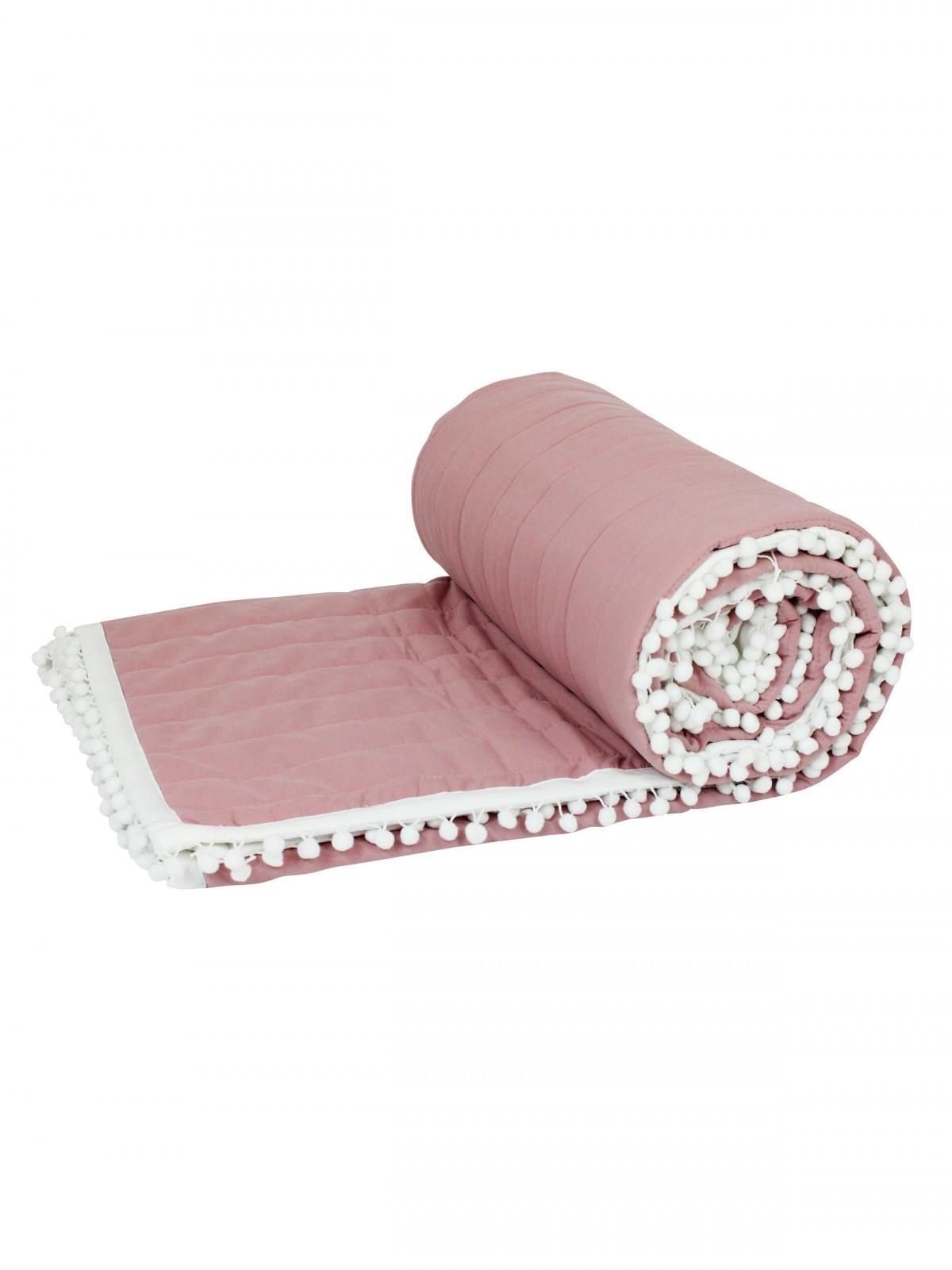 Pink Pom Bedspread | Ponden