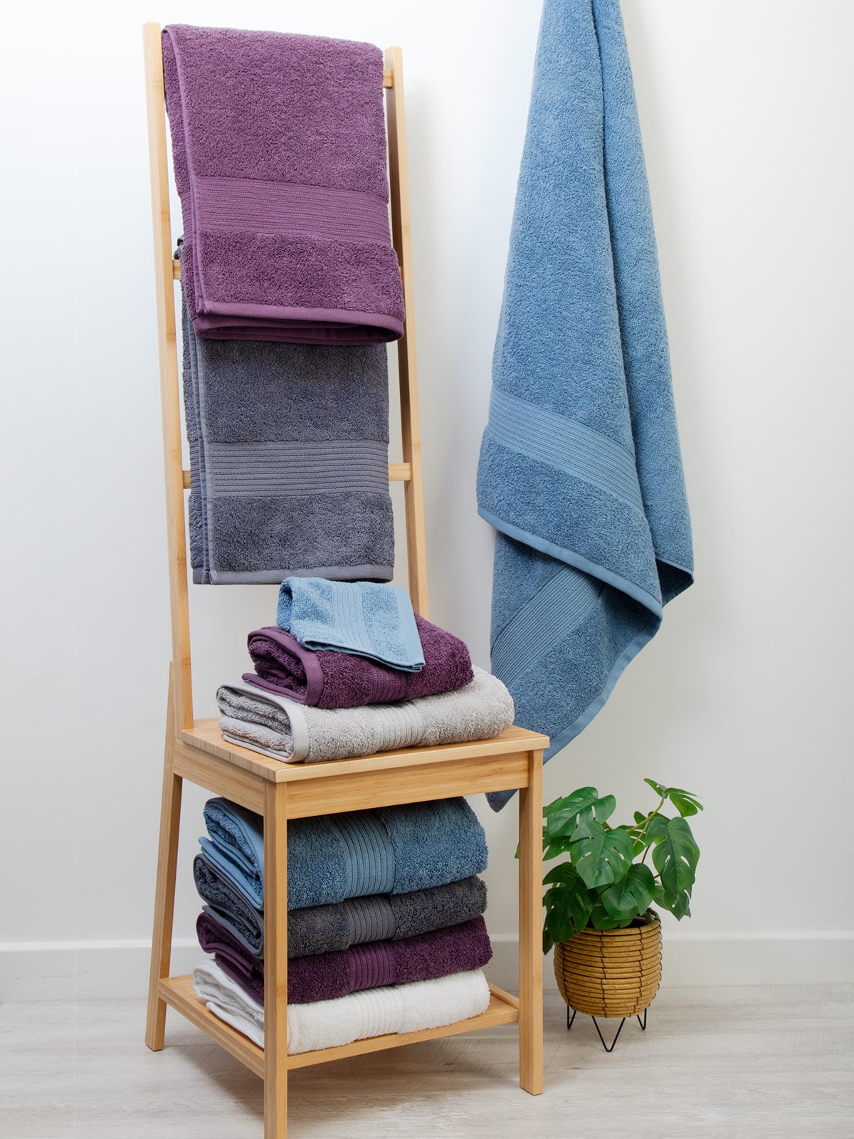 Luxury Egyptian Towels Charcoal Ponden Home