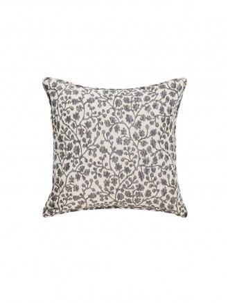 Grey Jacquard Cushion