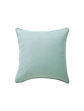 Duck Egg Herringbone Cushion