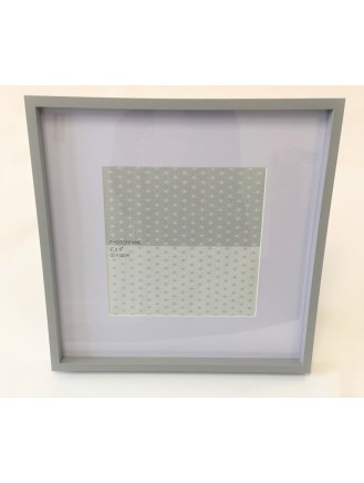 GREY PHOTO FRAME 9X9