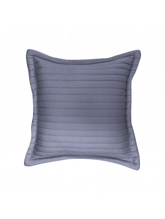 Linear Quilted Cushion Navy