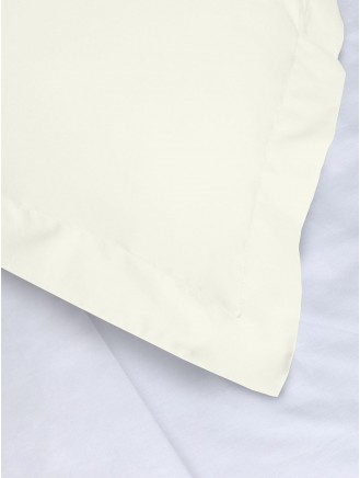 Cotton 200 Thread Count Pillowcase Pair Cream