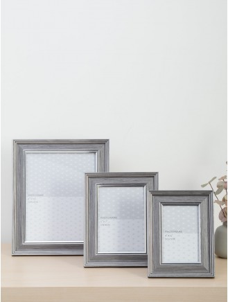 Grey Wood Photo Frame 7x5