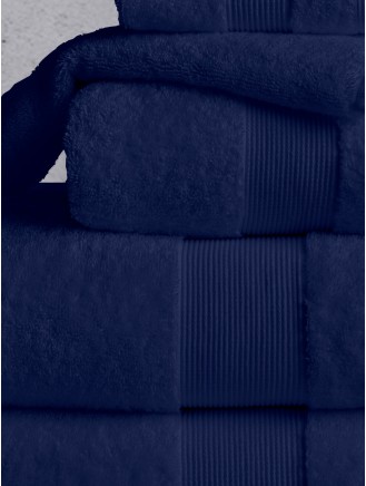 Luxury Egyptian Towels Navy