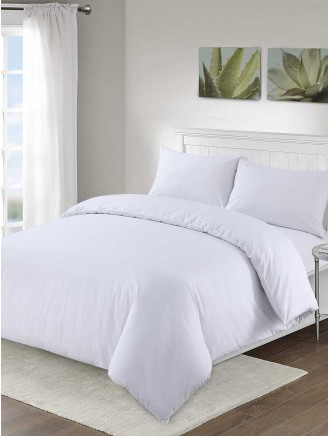 Soft Touch White Duvet Set