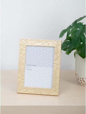 Gold Mosaic Photo Frame 7x5"